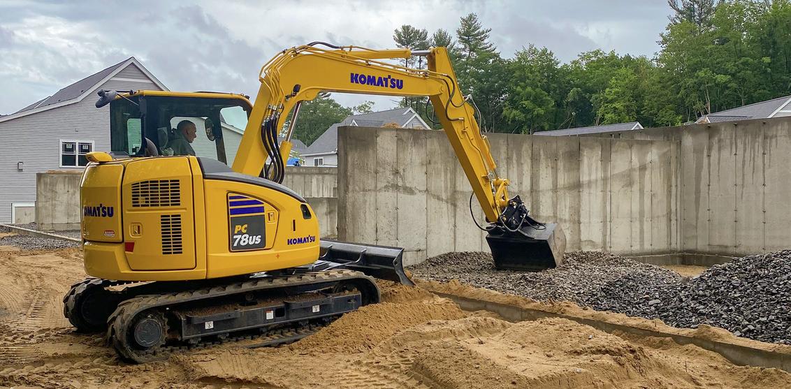 Komatsu's PC78US-11 excavator delivers versatility and