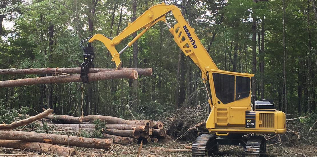 PC290LL-11 log loader / swing machines | Komatsu