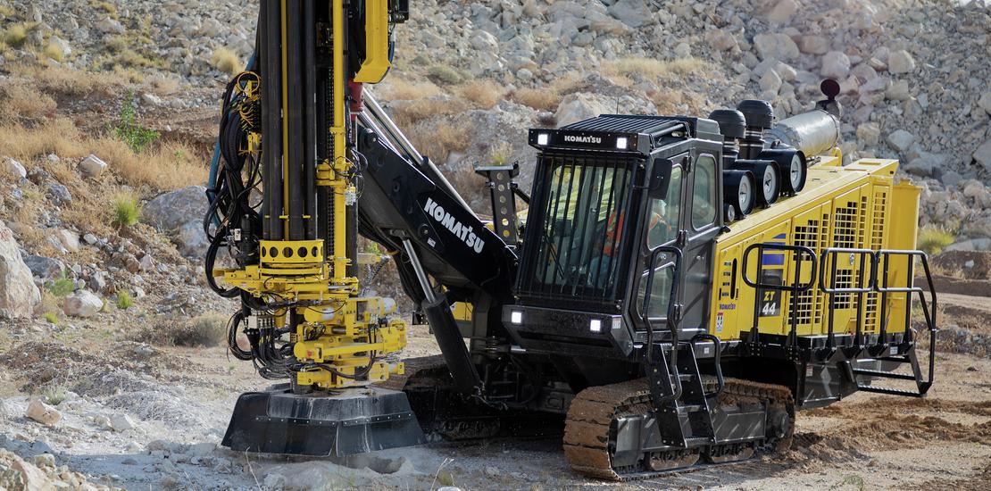 ZT44 blasthole track drill Komatsu