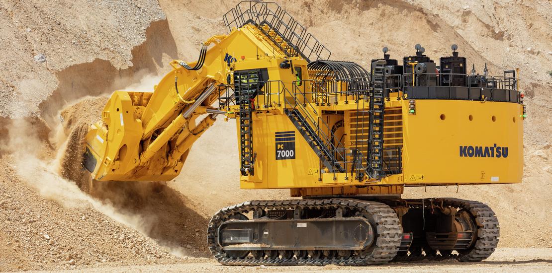 PC7000-11 Surface mining hydraulic excavator | Komatsu