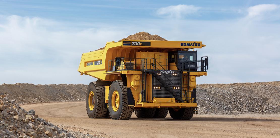 [定休日以外毎日出荷中] Drive Electric 730E-10 Mining Komatsu | Truck テーブル・チェア・ハンモック