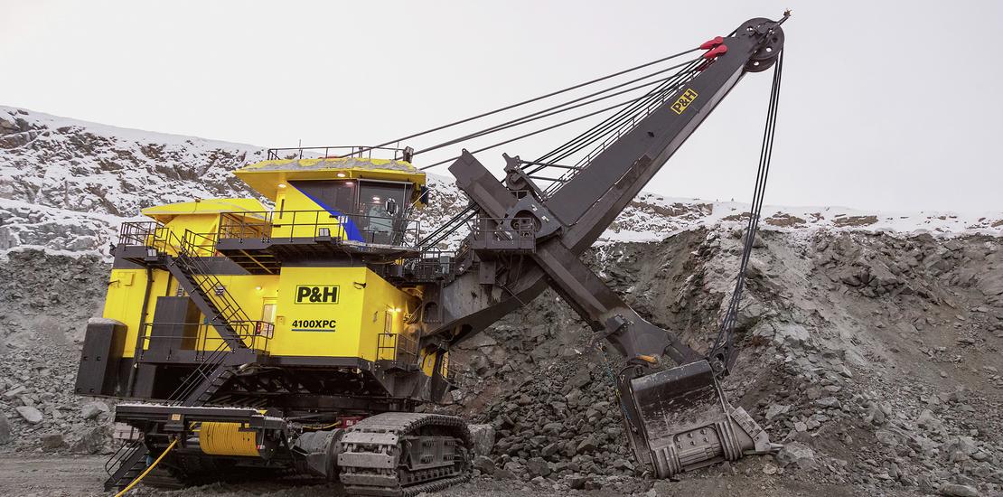 P H 4100xpc Ac Mining Electric Rope Shovel Komatsu