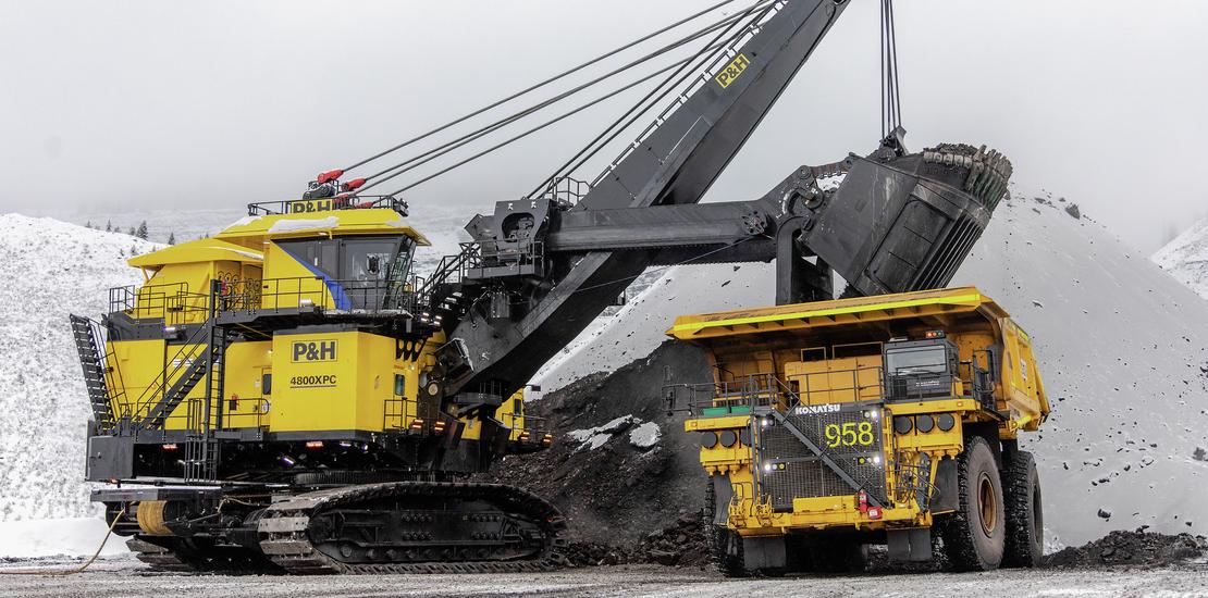 P&H 4800XPC Mining Electric Rope Shovel Komatsu, 57% OFF