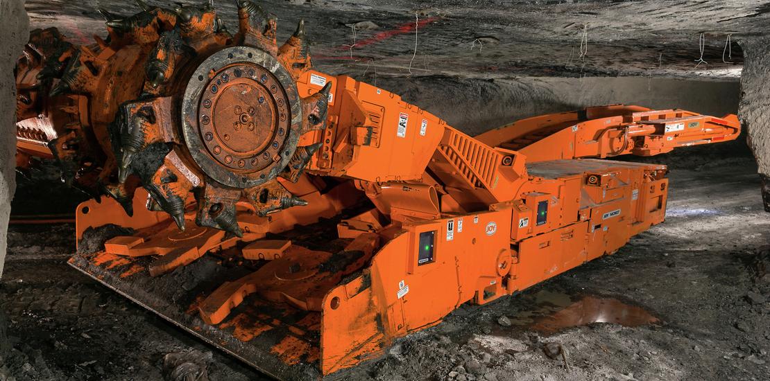 Joy 14CM27 Continuous Miner Komatsu