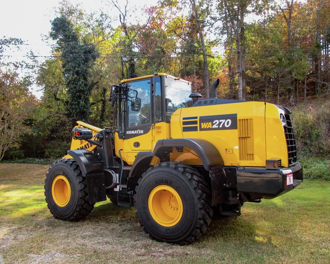 WA2708WH midsize wheel loader Komatsu