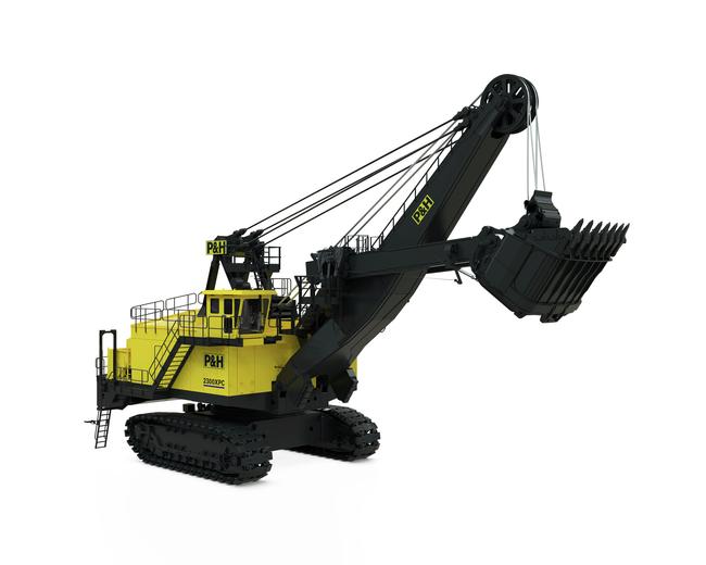 P&H 2300XPC AC electric rope shovel | Komatsu