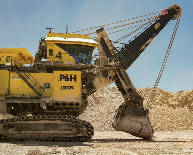 P H 4100xpc Ac 90 Mining Electric Rope Shovel Komatsu