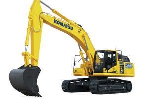 komatsu giant excavator