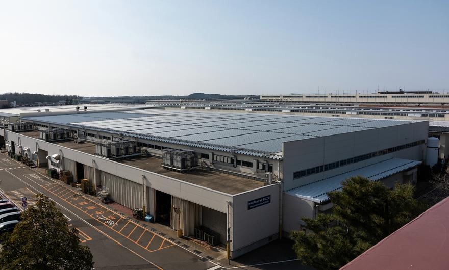 Komatsu manufacturing facility in Awazu