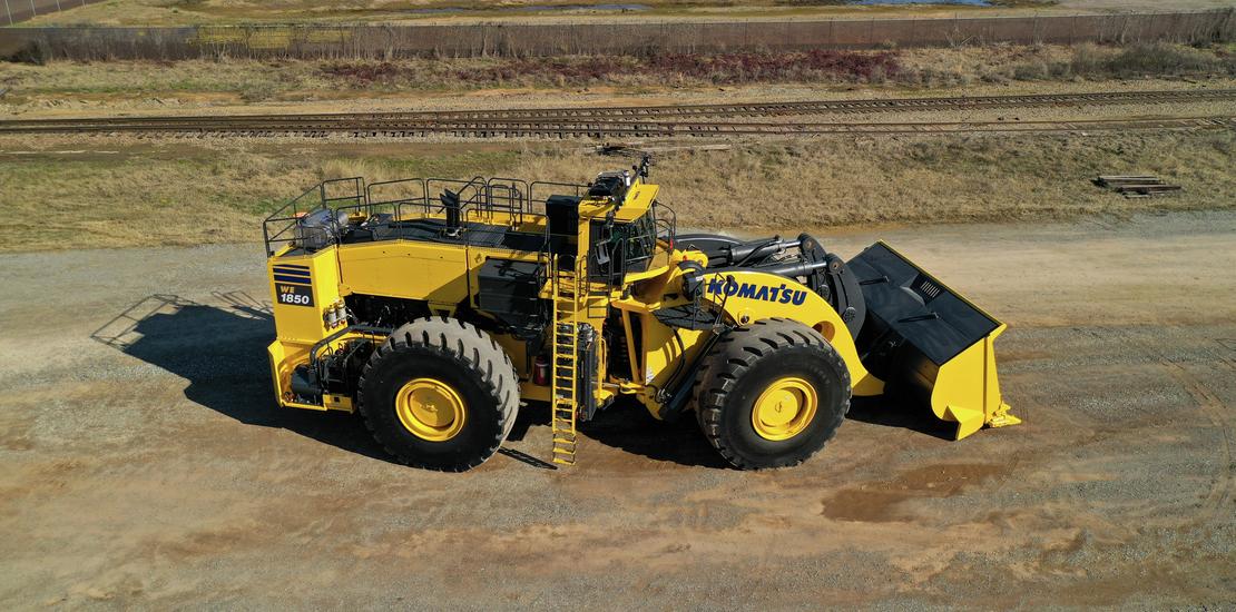 WE1850 wheel loader | Komatsu